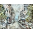 thumbnail image 2 of Bolokofsky, Ronald 24x19 Gold Ornate Wood Framed with Double Matting Museum Art Print Titled - Main Street, 2 of 4