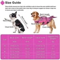 thumbnail image 5 of Chaleco salvavidas para perros, portátil, antidesgarro, para natación, ajustable, con asa de rescate para perros pequeños, medianos y grandes, S, rosa, 5 of 5