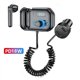 thumbnail image 3 of Transmisor FM Kit de auriculares manos libres Auriculares Reproductor de MP3 Llamada privada Usb Pd Receptor de audio de carga rápida Feliz Sencillez, 3 of 4