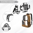 thumbnail image 6 of FKELYI Cartoon Giraffe Print Clear Backpacks for Elementary Student 17 Inch Schoolbag Transprent School Bookbag Boys Girls Casual Daypack Lightweight Travel Bags, 6 of 7