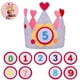 thumbnail image 1 of Bebé niños mascota brillo lentejuelas corona-cumpleaños fiesta sombrero-tiara corona Sincero Hogar, 1 of 3