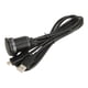 thumbnail image 3 of Cable de montaje empotrado para tablero de instrumentos de automóvil con dos puertos de 1 m, USB 2.0 macho a hembra, tipo C 2.0, con luz LED para automóvil, yate, motocicleta, 3 of 12