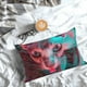 thumbnail image 5 of Fotbe Psychedelic Hairless Cat Funda de Almohada Decorativa Estilo Occidental, Lujo en Algodón, Fundas para Almohadas King, Cojín Estampado para Decoración del Hogar-20"x30", 5 of 6