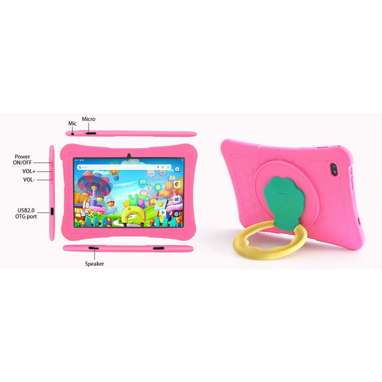 Kid Tablet 10.1 Android 13 ピンク Amazon.com: Kids Tablet 10 inch Android 13 with Shockproof