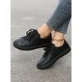 thumbnail image 4 of Women‘s Casual Sneakers  Lace-Up Flat Skate Shoes For Spring And Summer Outdoor Wear, 4 of 4
