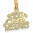 thumbnail image 3 of 14K Yellow Gold 100% CAPRICORN Zodiac Charm - 13.8mm, 3 of 6