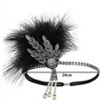 thumbnail image 2 of Vintage 1920s Diadema Roaring 20s Tocado con pavo real Feliz Sencillez, 2 of 5
