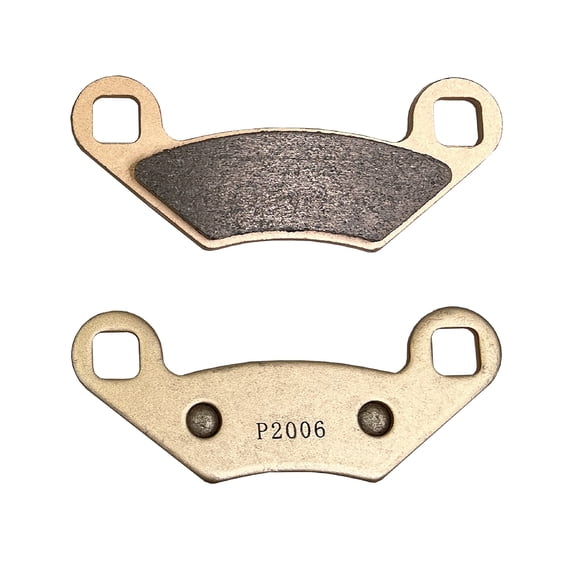 Demon Powersports Plaquettes de Frein Frittées Avant/arrière Gauche/droite (1991-99)(2003-14) Polaris Big Boss/Magnum/ATP/Predator/Outlaw/Sportsman/RZR, en Matériau Métallique Fritté Haute Densité pour Longue Durée