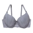 thumbnail image 3 of Everyday Bras for Women Woman Bras 36 C Super Push up Bra Women Bras plus Size Pack Wireless Bra for Women plus Size Bras for Women Push up Womens Bras Comfortable Support Sports Bras with Grey 34, 3 of 4
