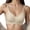 White, variant on Sngxgn Women's Silky Soft Smoothing Wireless Bra(Pink,M)