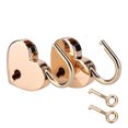 thumbnail image 4 of Heart Lock,2 sets Heart shaped Heart Padlock Lock Convenient Use, 4 of 12