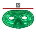 thumbnail image 2 of 50 Mardi Gras Masks - Metallic Masquerade Half Party Masks, 2 of 2