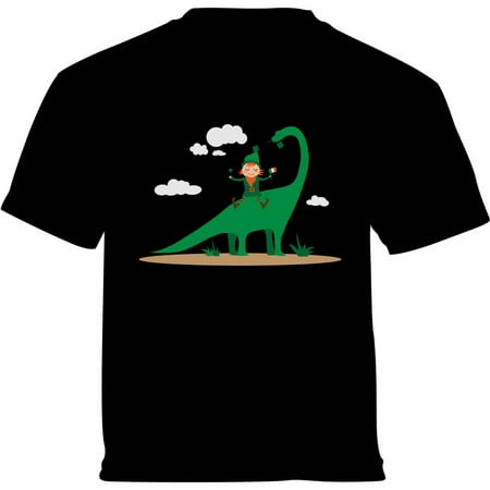 

Leprechaun Dinosaur Graphic Shirt - St Patrick s Day Toddler Tees for Kids - Irish American Party Outfit Toddler Boys Girls T-Shirt Gifts