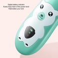 thumbnail image 5 of Nieyigj Baby Hair Clipper Ceramic Blade Trimmer Waterproof Silent Hair Cutter for Kids Green 18 Piece, 5 of 10