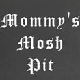 thumbnail image 2 of CafePress - Rockbaby Mommy's Mosh Pit Maternity Dark T Shirt - Maternity Dark T-Shirt, 2 of 3
