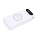 thumbnail image 4 of Battery Charger, Type-C ABS White Charger Power Bank LCD Display 15W Wireless Charging  For Mobile Phones, 4 of 8