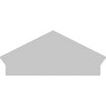 thumbnail image 5 of Ekena Millwork 30"W x 14-3/8"H x 2-3/4"P (Pitch 6/12) Peaked Cap 3 Spoke Architectural Grade PVC Combination Pediment, 5 of 8