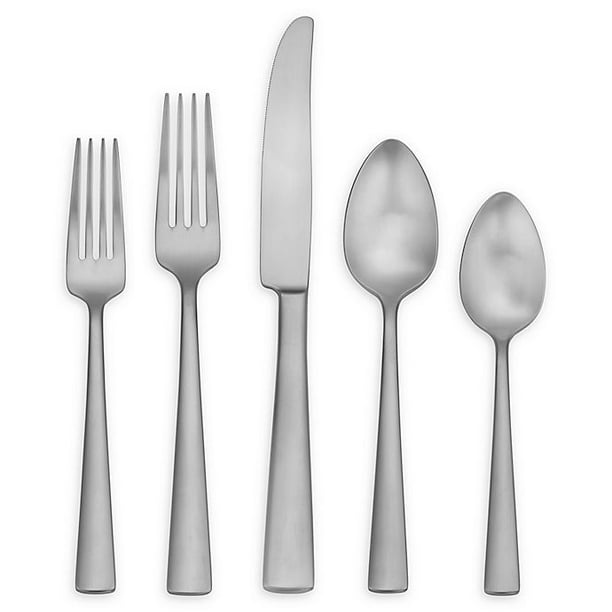 Artisanal Kitchen Supply Woodbury 5 Piece Flatware Place Setting Walmart Com Walmart Com