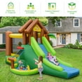 thumbnail image 6 of Spaco Kids Inflatable Jungle Bounce House Castle with 735W Blower, Jumping Castle Family Backyard Bouncy Castle, Durable Sewn with Extra Thick Material, 6 of 9