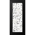 thumbnail image 2 of Villa, Milli 7x14 Black Modern Framed Museum Art Print Titled - Steal Speckle 2, 2 of 5