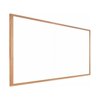 Melamine Whiteboard w/Wood Frame, 18" x 24"