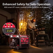 PowerSmart 4400-Watt Powered for Outdoor and Home Use, EPA Compliant Gas Portable Inverter Generator