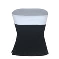 thumbnail image 6 of Tank Tops for Women,Fashion Bustier Color Block Tube Top with Side Slit Design,Camisole Tops for Women,Black,L, 6 of 8