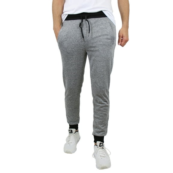 Men's French Terry Slim-Fit Jogger Lounge Pants (Sizes, S to 2XL)