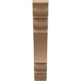 thumbnail image 2 of Ekena Millwork 3 1/2"W x 16"D x 20"H Olympic Traditional Rough Cedar Woodgrain TimberThane Bracket, Primed Tan, 2 of 6