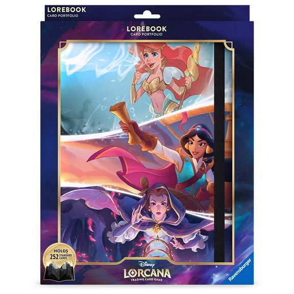 Ravensburger Disney Lorcana TCG Portfolio Set 9 Fabled - Holds Up to 252 Cards - Premium Storage - Stylish Protection - Ideal for Collectors & Players