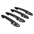 thumbnail image 4 of Embellecedor de manija de puerta de coche, 8 piezas, estilo fibra de carbono, de repuesto para Mazda CX-3 2016-2020, 4 of 14