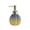Blue & Yellow Gradient 5.5", variant on Halloween Pumpkin Soap Dispenser, Ceramics Bathroom Fall Decor, 6.3" Large Hand Soap Dispenser, Decorative Liquid Soap Container, Multi‑Color Soap Holder Dish Dispenser for Kitchen
