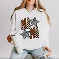 thumbnail image 6 of Checkered Mama Leopard Stars - Womens Lightweight Garment Dyed Sweatshirt, 6 of 7