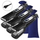 thumbnail image 2 of Plancha con Peine en 3D TitaniumSteamBlack 3Pzas Plancha Negro Bolsa Azul 110-240V 160-230°C Placa 100mm x 42 mm Cerámic, 2 of 2