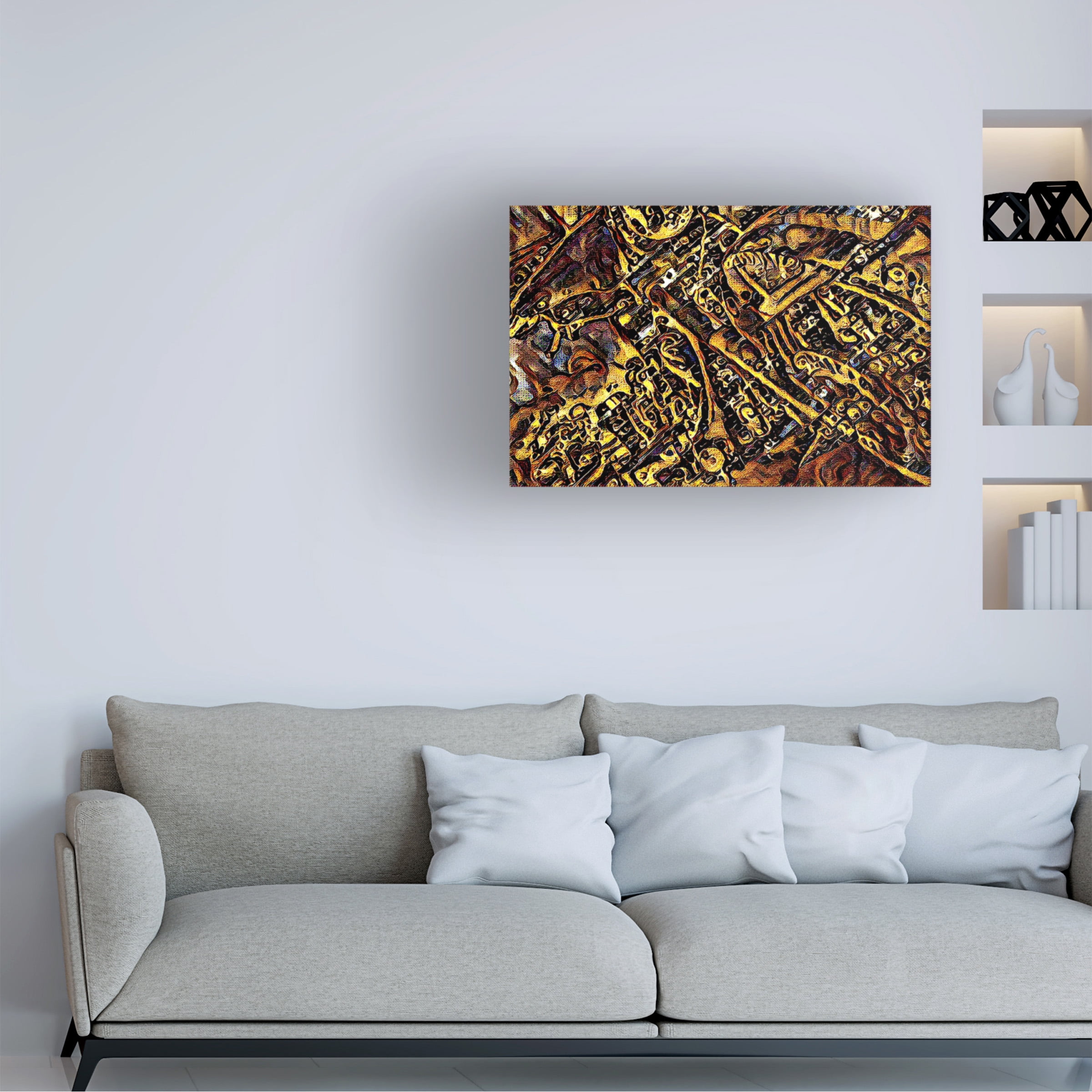 David Manlove '1HD1 Steampunk' Canvas Art