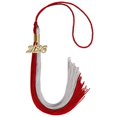 thumbnail image 5 of Endea Graduation Red/Grey Graduation Tassel with Gold Date Drop, 5 of 10