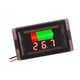 thumbnail image 5 of Indicador de voltaje de capacidad de batería, monitor de batería para baterías de litio/eléctricas Digital rojo, 5 of 9