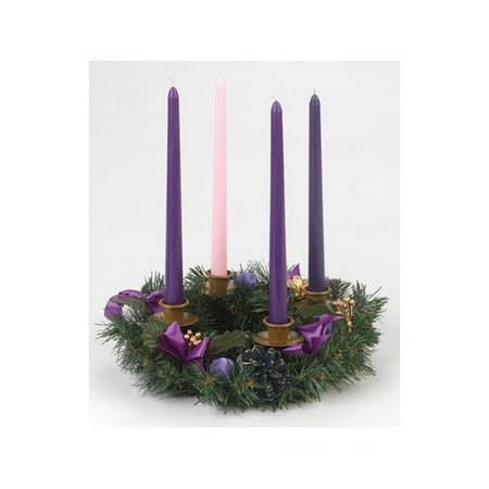 - The Holiday Aisle Advent Wreath Candle
