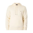 thumbnail image 5 of Tommy Hilfiger Classic Flag Pullover Hoodie, Beige, 5 of 5