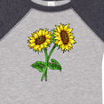 thumbnail image 4 of Inktastic Pair of Sunflowers Boys or Girls Baby Bodysuit, 4 of 5