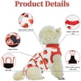 thumbnail image 3 of UOSIA Dog Surgery Recovery Suit,Female Male Dog Onesie for Spay Neuter, 3 of 6