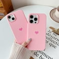 thumbnail image 4 of Cheeroll Shock Resistant Silicone Slim Cell Phone Case for Apple iPhone 15 Plus, Pink, 4 of 11
