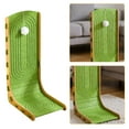 thumbnail image 6 of Qiyester L-Shaped Cat Scratching Board Pet Scratcher Large Lounge Vertical & Horizontal Scratching Post Furniture Protector (Model 2), 6 of 9