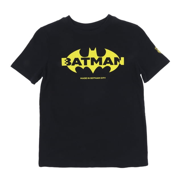 Playera Junior K-Swiss Batman Spray Color Negro
