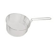 thumbnail image 2 of Kitchen Fry Basket, 9 Inch Stainless Steel Fry Basket with Long Handle, Round Wire Mesh French Chip Frying Serving Food Presentation Tableware for Chips Onion Rings Chicken Wings, 2 of 8