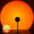 thumbnail image 2 of Sunset Night Light Projector by The Orange Brand - Includes USB Wall Adapter - Sunlight Lamp with 180 Degree Rotation - Golden Hour Light - Sun Lamp Photography, 2 of 5
