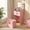 Pink, variant on 3-in-1 Vanity Desk with Lights & Flip Mirror, Small Makeup Vanity Set with Hidden Stool, Storage Drawers, Space-Saving Dressing Table for Bedroom, Apartment, Studio