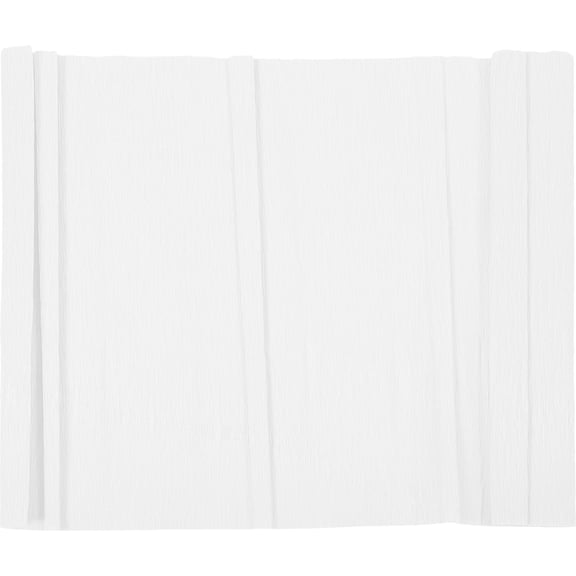 LOLIPPYY White Crepe Paper Roll for DIY Crafts Wedding Party Decoration and Floral Artwork