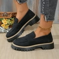 thumbnail image 4 of Zapatos Suela Gruesa Mocasines Ortopédicos Con Plataforma para Mujer Combinados Uso Diario, 4 of 9