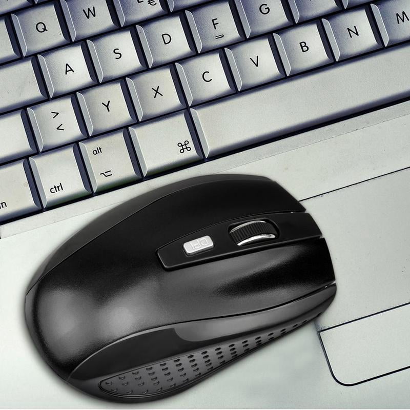 Adjustable DPI Mouse 2.4GHz Wireless Mouse 6 Buttons Optical Gaming Mouse Gamer Wireless Mice with USB Receiver for PC Computer